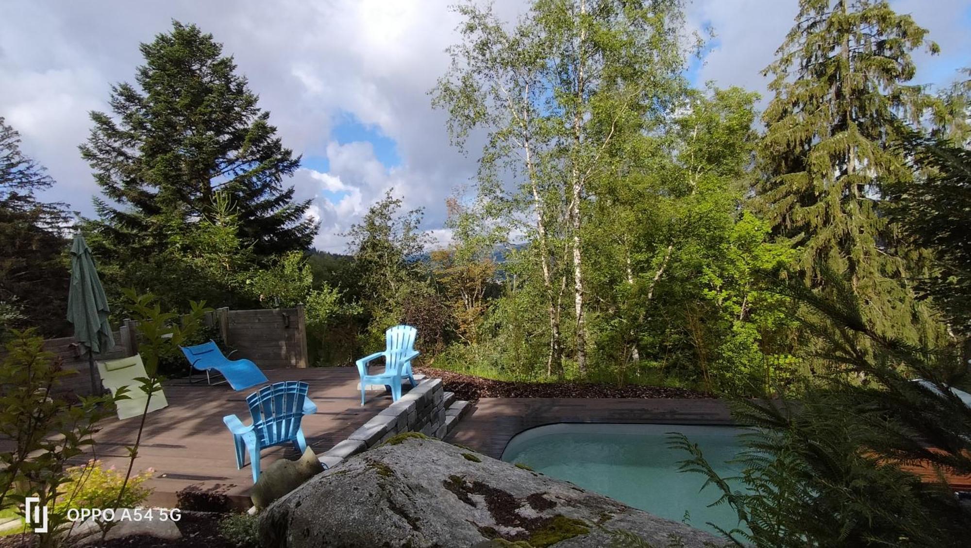 Chalet Luxe 12 Personnes Spa Sauna Vosges-Gerardmer Le Tholy Exterior foto